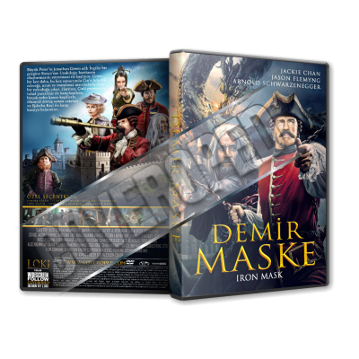 Demir Maske - Iron Mask - 2019 Türkçe Dvd cover Tasarımı